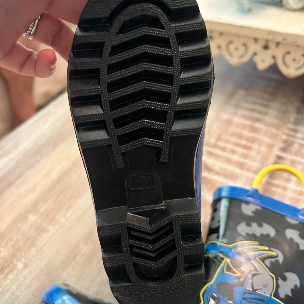 Kids Batman Rain-boots Size 7